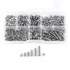 230pcs M3 Stainless Steel SS304 Hex Socket Button Head Screws Bolts and Nuts with Box