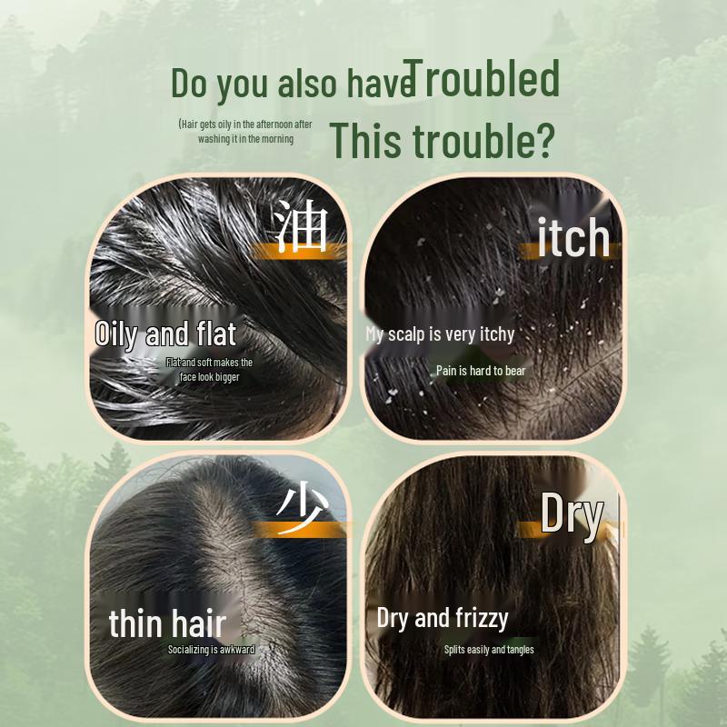 Травяной шампунь для роста волос Tongrentang