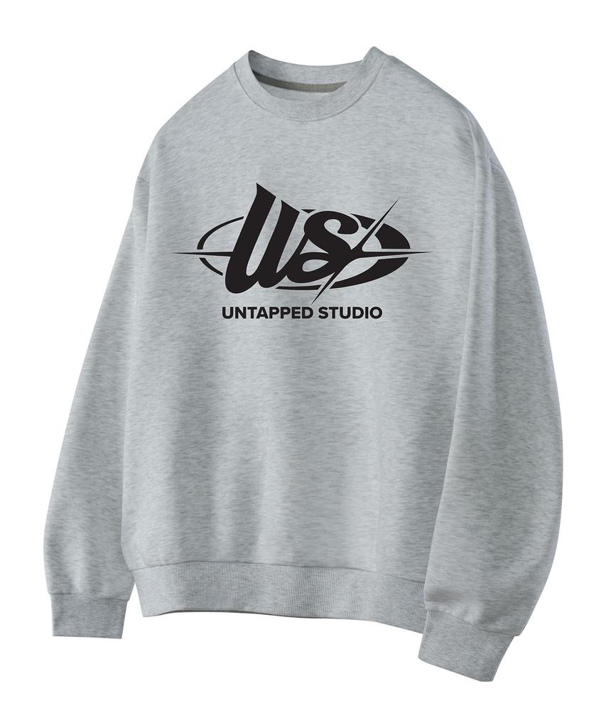 UNTAPPED STUDIO Us Logo Sweatshirt Oversized Fit 6 Colors (Type B)