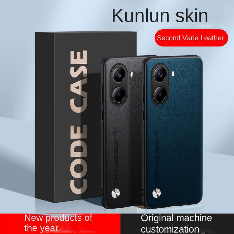 Plain Leather Case For POCO X7 Pro Poco X7 POCO F6 Pro F6 M6 4G X6 Pro F5 Pro X5 POCO C75 C65 C61 Luxury Hybrid Hard Phone Cover