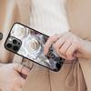 Graceful White Rose Magnetic Phone Case For APPLE iPhone 17 Air 16 14 13 12 Pro Max 15 Plus Wireless Charge With MagSafe Cover