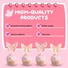 118pcs Butterfly Birthday Decorations, Butterfly Birthday Party Supplies - Butterfly Party Balloons Cake Toppers Tablecloth Wall Decorations etc