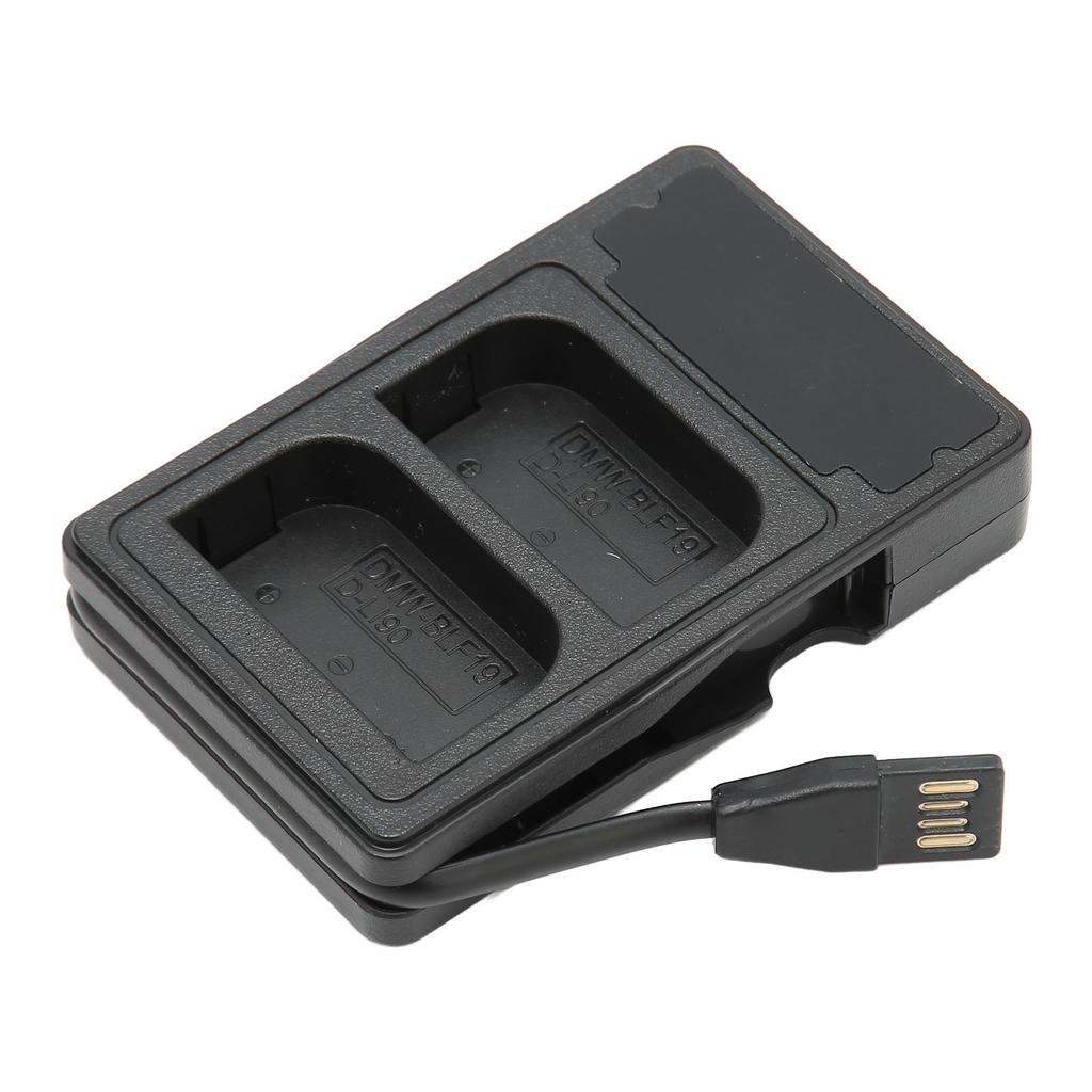 Dual USB Camera Battery Charger for BLK22 BLF19 D LI90 for S5 GH6 DC S5K DC S5GK Gh 5 M2 Gh5ll