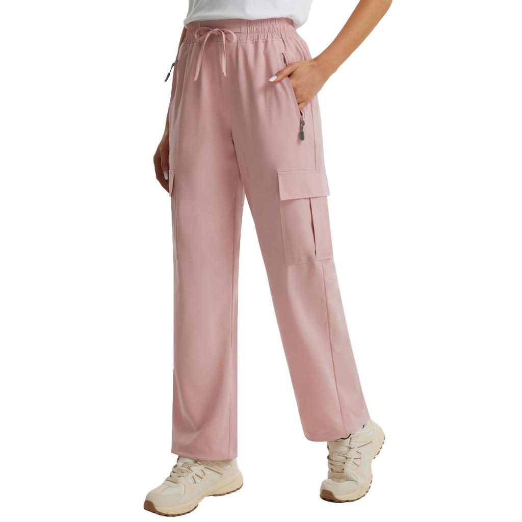Женские свободные брюки-карго Спортивные брюки в стиле хип-хоп Свободные повседневные брюки с широкими штанинами на шнуровке