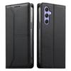 Stitched Line Magnetic RFID Vegan Leather Phone Case, Card Slots Wallet Shockproof Protective Flip Cover For Samsung Galaxy A06 / A07 4G / 5G