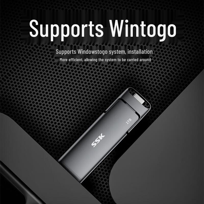 USB 3.2 SSD флеш-накопитель SSK SD301 с двойным интерфейсом