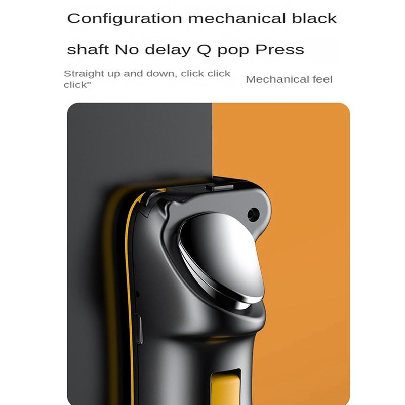 A73T Six Finger For Ipad Game Trigger For PUBG Gaming Controller L1 R1 Alloy Key Button For Android Gamepad Joystick