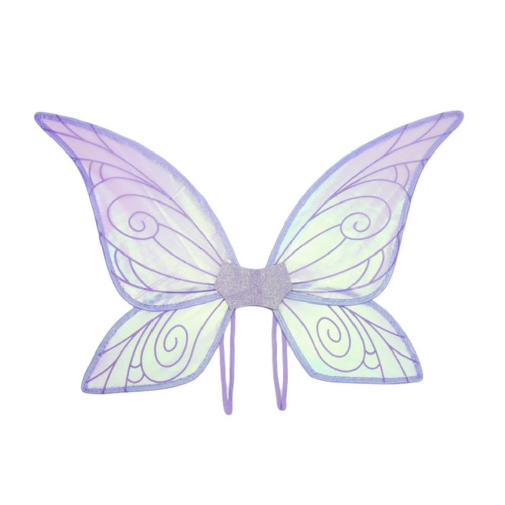Sparkly Gradient Fairy Butterfly Wings Organza Elf Wings Butterfly Princess Wings Children's Day