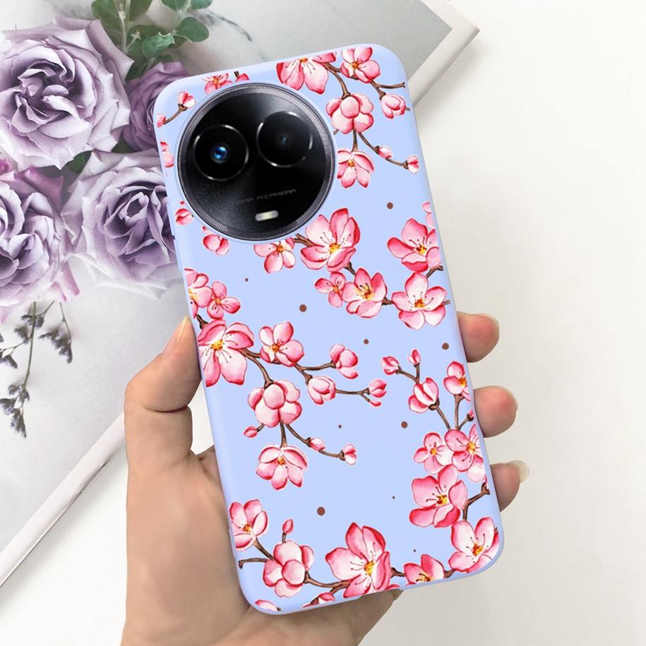 Ударопрочный Чехол Для Realme 11 5G / Realme 11X Чехол На Телефон Модный Девушки Мягкий Силикон Funda Для Realme11 11 X 2023 RMX3785 Coque