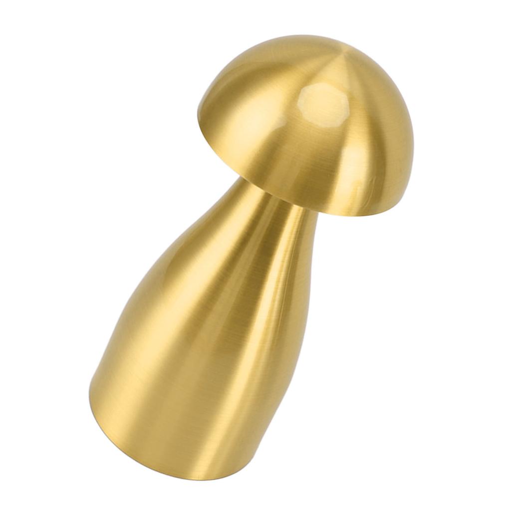 Металлическая настольная лампа-гриб с диммированием, декор в виде гриба, ночник, беспроводная перезаряжаемая прикроватная лампа для детей, для кормления