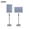 Stainless Steel Vertical Advertising Standee Display Stand for Hotels