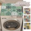 Wasing Machine Top Dust Cover Microwave Cover Mat Microwave Oven Refrigerator Top Protector Kitchen Drain Pad Table Place Mat