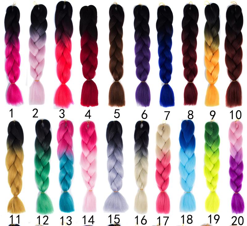 Косы Наращивание волос Балаяж Омбре DIY Быстрое плетение Плетение волос для косплея Ежедневное использование для женщин