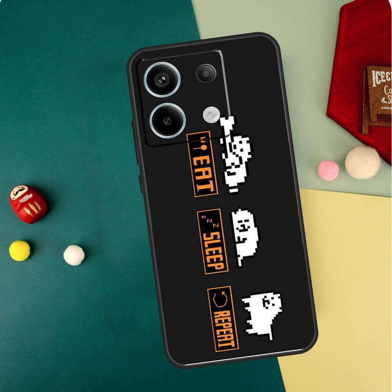 Чехол Undetale Раздражающий Пес для Redmi Note 13 Pro Plus 9 10 11 12 Pro 10S 11S 12S Redmi 13C 10A 9C 10C 12C