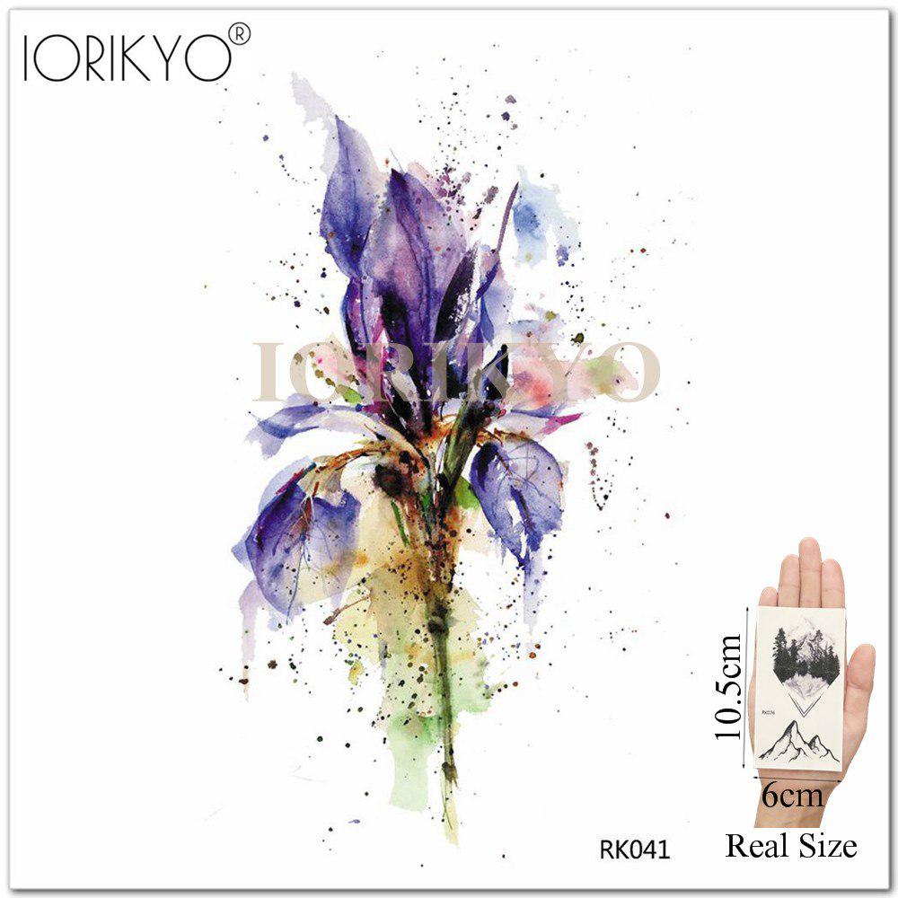 Временная геометрическая татуировка