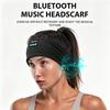 Беспроводная Bluetooth повязка на голову с наушниками для сна, Эластичные спортивные Bluetooth-наушники, Bluetooth-гарнитура в виде маски для сна