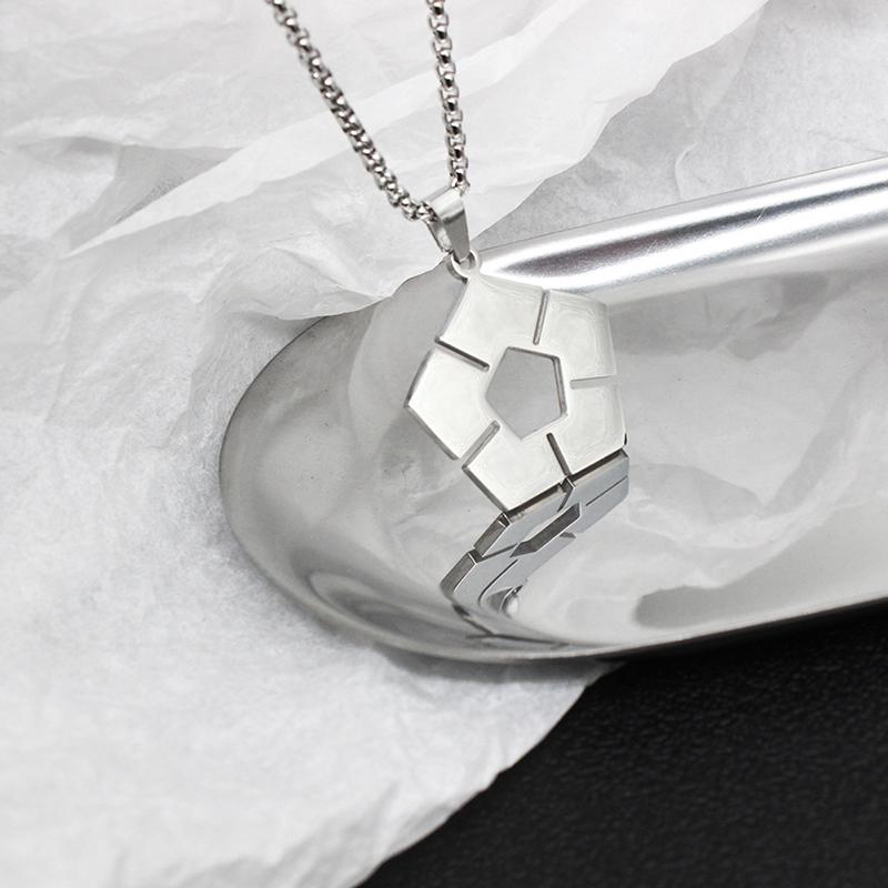 Blue Lock Necklace Women Anime Soccer Sign Necklaces Woman Creative