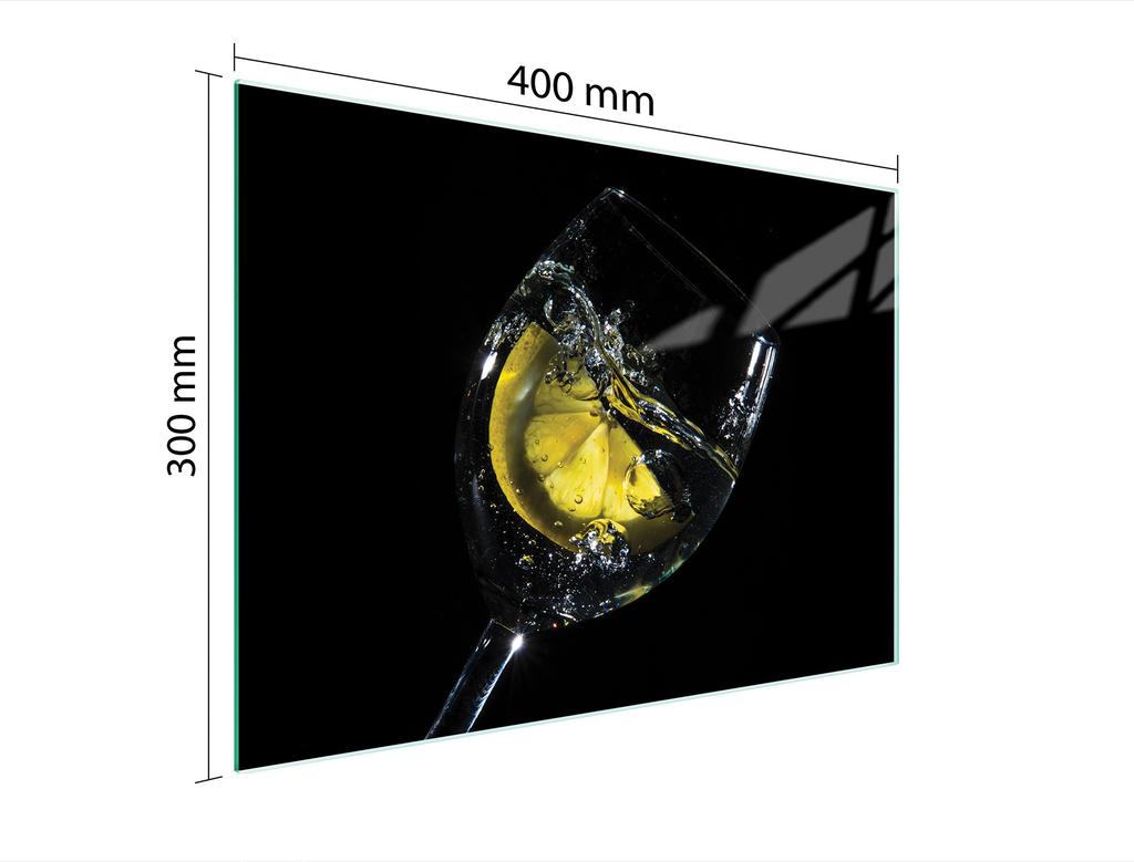 SZKLANA DESKA DO KROJENIA 40x30 WINO