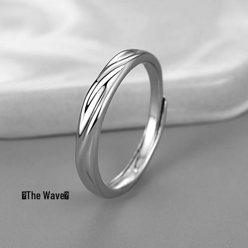 Men's Adjustable Retro Hip-Hop Index Finger Ring - Open, All-Match Single Trend Ring