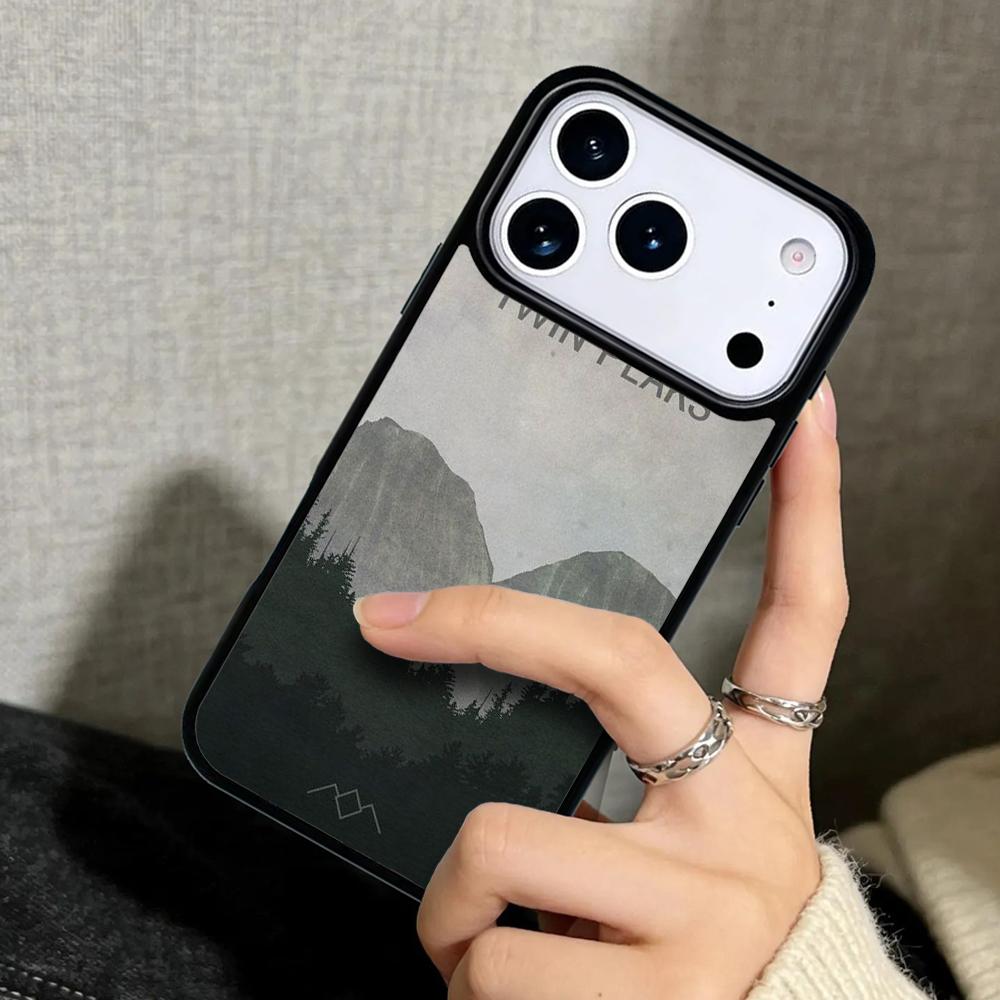 Capa Case for iPhone 17 Air 16 Pro Max 15 Plus 11 13 Mini 14 12 Back Phone Cover Best New Design Welcome to Twin Peaks
