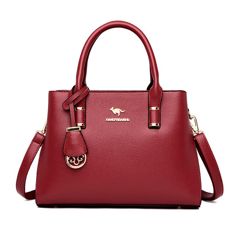 Large PU Leather Tote Bag for Women Top Bags for Ladies Feminine Shoulder Bags Crossbody Bags New Fashion