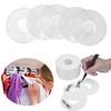 Blank Size Marking Ring Garment Tags Hanging Organizer Clothing Size Dividers Round Hangers