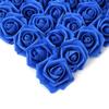 100 Pcs Artificial Rose Flower Heads Real Looking Foam Fake Roses for DIY Wedding Party Tables Home Decoration
