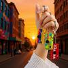 Retro Mini Keychain Thumb Camera 1080P Hd Recorder Built-In Flash Auto Focus 130 Wide Angle Lens Tft Lcd Screen Portable Camera