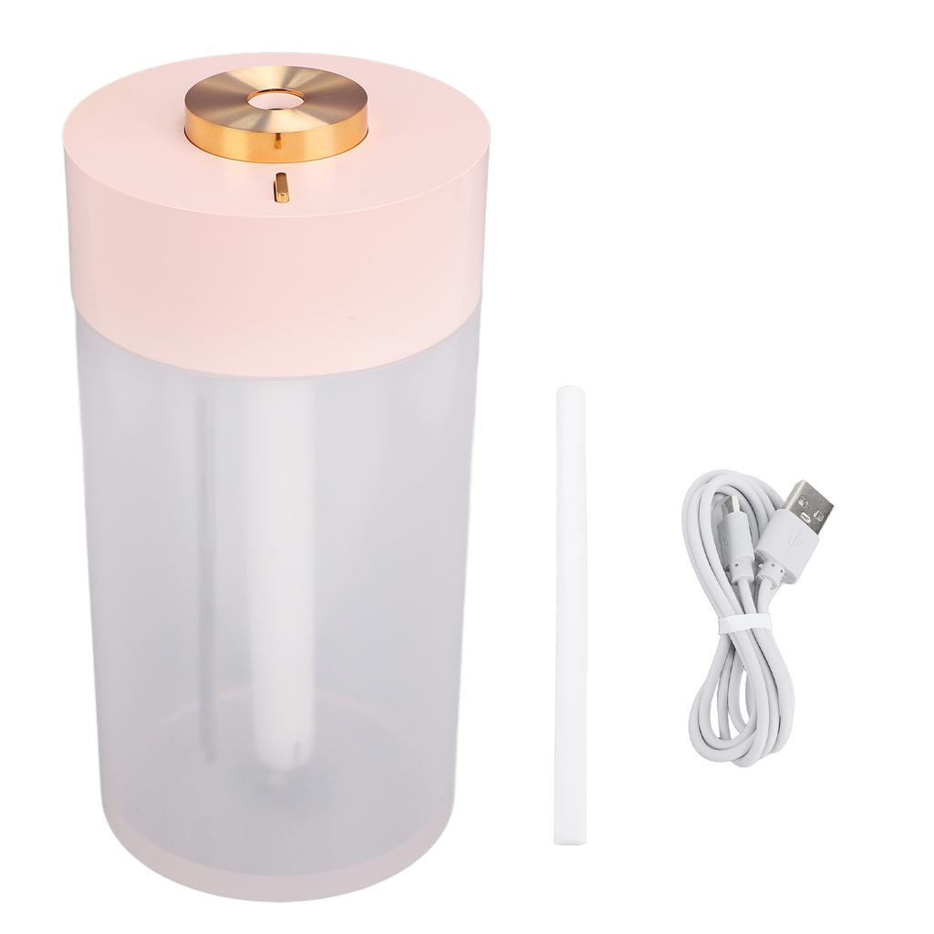 Desktop Humidifier 350ml Water Tank Continuous Intermittent Spray Anti Dry Burning Quiet USB Humidif