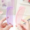 Easy To Carry Hair Care Mini Comb Love Portable Cute Hair Comb Small Candy Color Kids Hair Brush Children/Kids