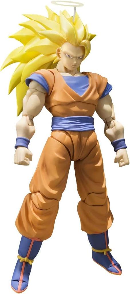TAMASHII NATIONS Dragon Ball Z Super Saiyan 3 Son Goku 155 мм окрашенная подвижная фигурка SHFiguarts (версия для перепродажи) приблизительно. ПВХ и АБС