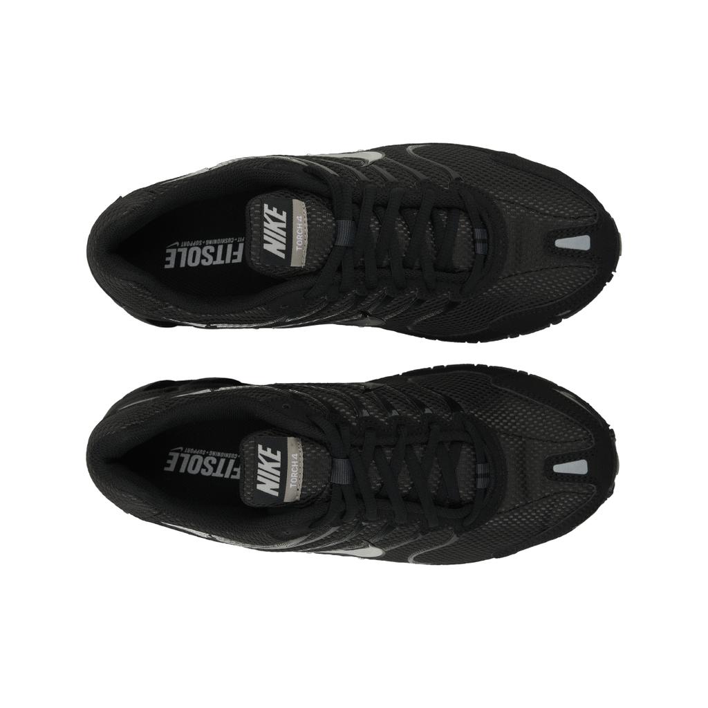 Nike Air Max Torch 4 Антрацит Мужские Кроссовки Черный Металлик-Серебристый 343846-002