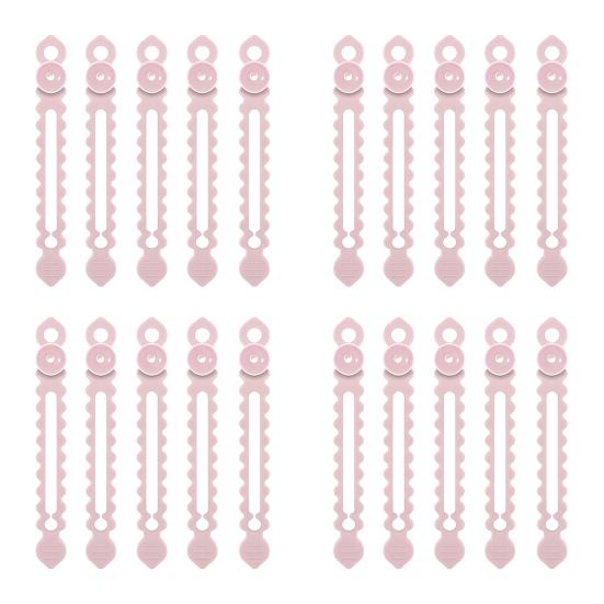 20 шт. Силиконовые кабельные стяжки для намотки бобин, многоразовый органайзер для кабелей с кнопкой