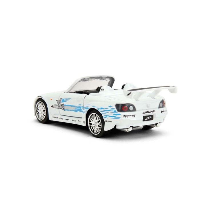 Kyosho Jada Toys Серия Fast & Furious 1/32 F&F 2001 Honda S2000 Белый (РЕМИКС) JADA35629 Многоцветный