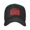 New Fashion Metal Gear Solid Alert Mode English Baseball Cap Women Unisex Breathable Video Game Dad Hat Outdoor Spring Hats
