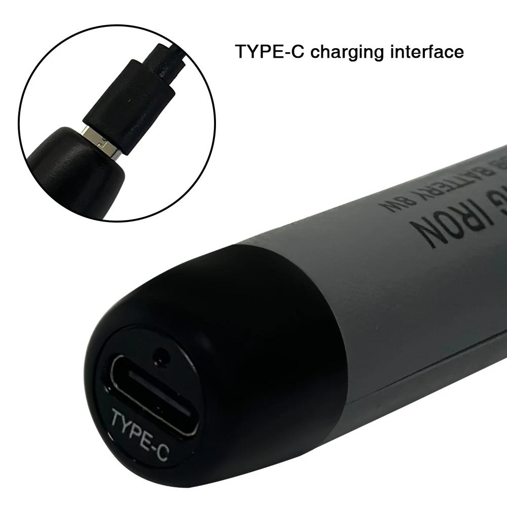 Многофункциональный USB цифровой электрический паяльник набор интеллектуальный 300-450 ℃ температура регулируемый паяльник сварочный инструмент