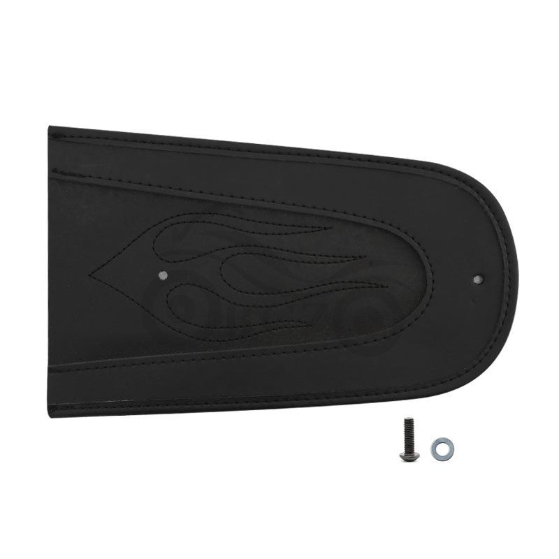 Flame Rear Seat Leather for Harley 883 XL1200 X48 Motorcycle Accessories