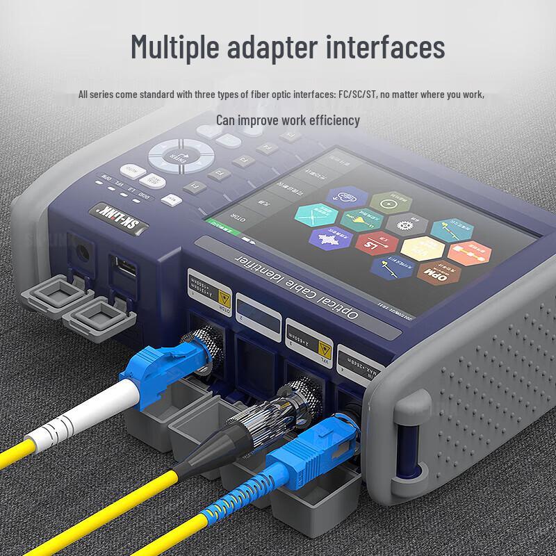 SK-LINK OCI7000 Многофункциональный 8-в-1 OTDR Тестер оптоволокна