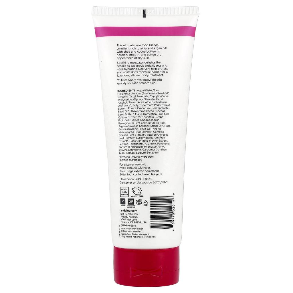 Лосьон для тела, Успокаивающий, 1000 роз, 236 мл(8 жидких унций)