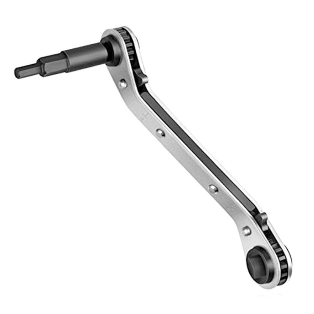 Эффективный гаечный ключ для клапанов кондиционера Профессиональный сервисный гаечный ключ Инструмент Трещоточный ключ Инструмент для ремонта