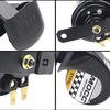 12V Car Horn, Motorcycle Horn, Super Loud 115db, Double Waterproof Design, 360 ° Riveting, High Cost Performance