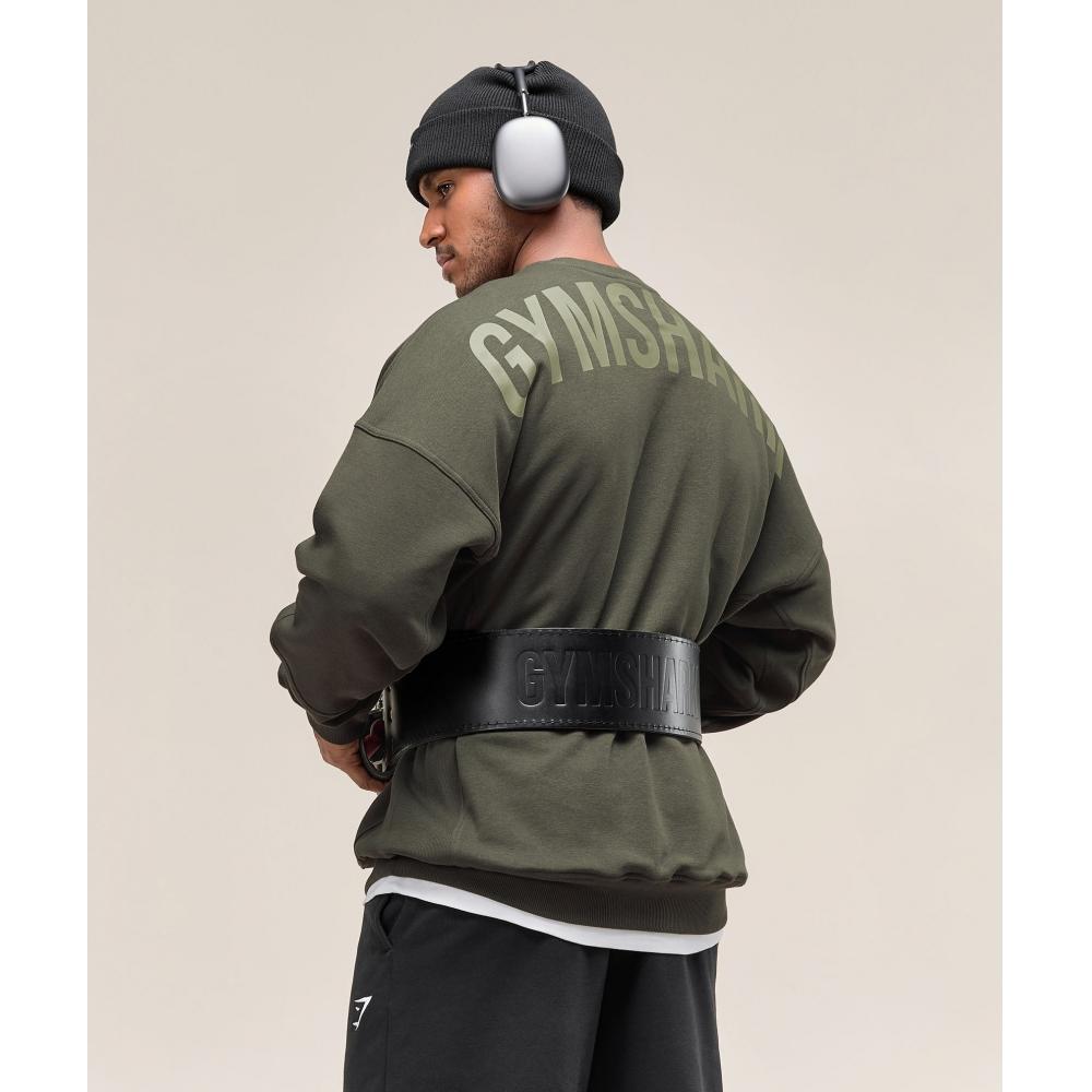 Gymshark Сила экипажа Сила Зеленый A2c9g Ecjh