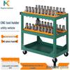 BT40/B50 CNC Tool Management Cart with Three-Layer Holder