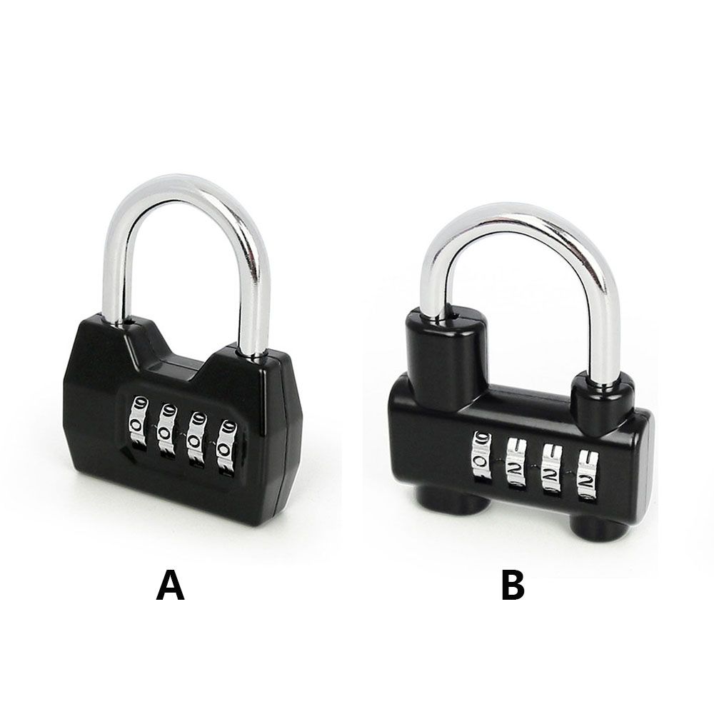 Security 4 Dial Digit Combination Lock Safely Code Lock Vault Combination Padlock Anti-theft Lock