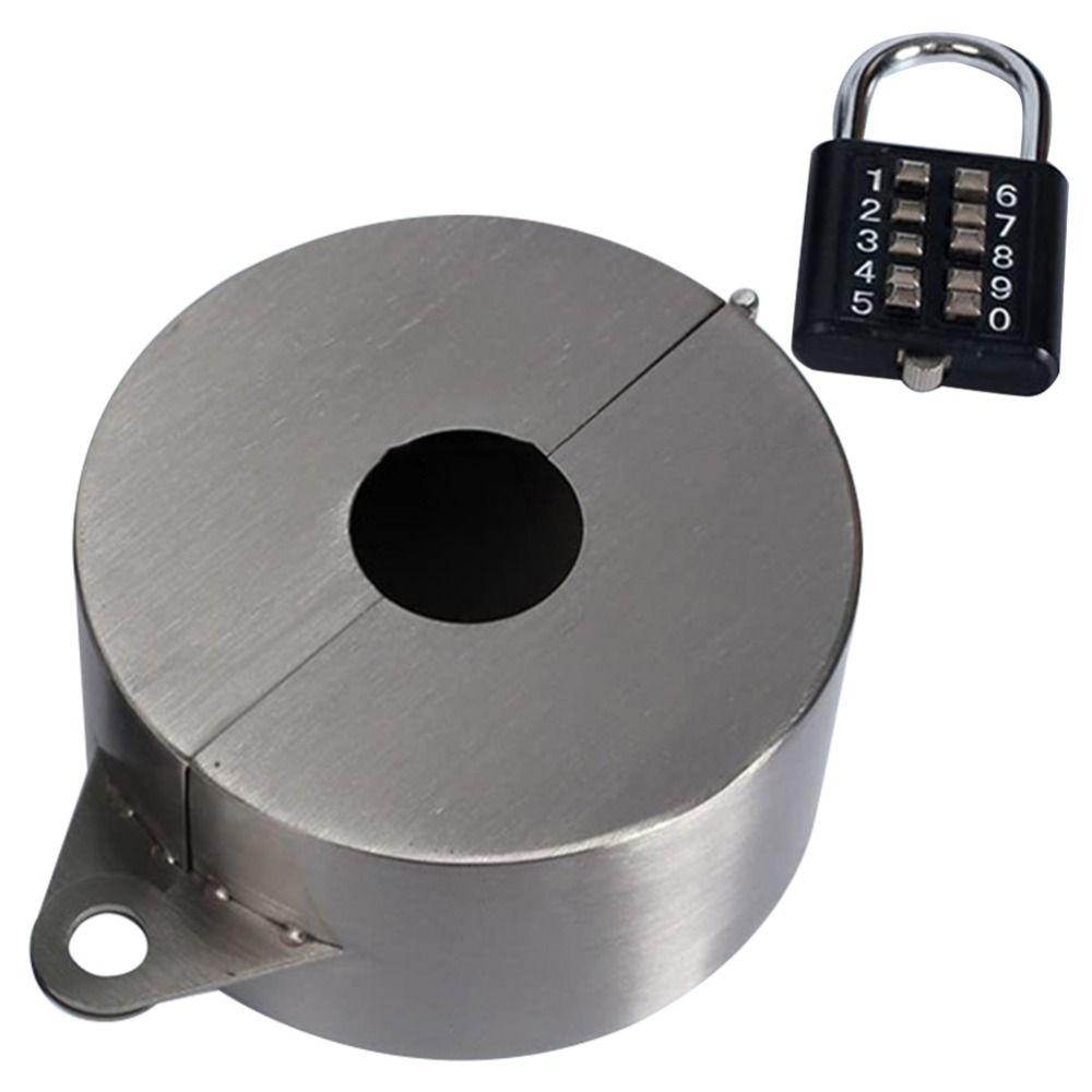 Stainless Steel Water Spigot Lock Anti-Theft Garden Hose Tap Lock Faucet Lock Cover  Hardware