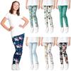 Girls' Cute Cartoon Print Sports Leggings - Stretchy and Stylish Tights