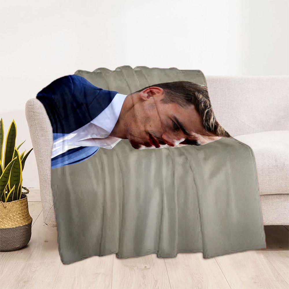 Man Formal Attire Outdoors. Blanket Soft & Cozy Perfect for Bedding Livingroom Office Four Seasons Universal Stylish Decor