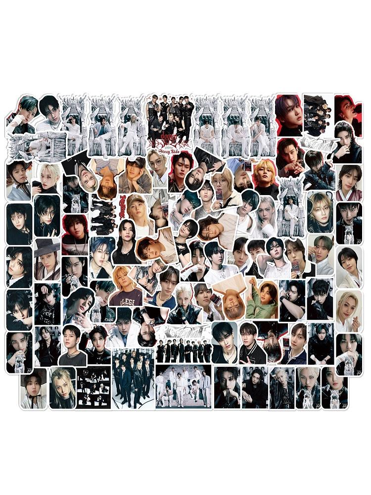96 шт. Наклейки Straykids Skzoo Новый Альбом Гигантский Мерч Хуан Хёнджин Мерч Ручная Работа Аккаунт Милые Наклейки
