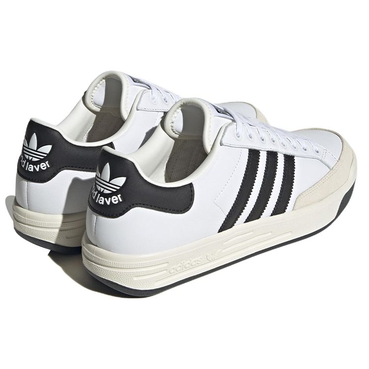 adidas Originals Rod Laver Нескользящие Прочные Легкие Низкие Кеды Унисекс Белые HQ7025