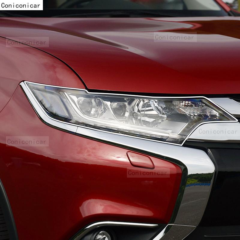 Для MITSUBISHI OUTLANDER 2015-2020 Защитная пленка для фар автомобиля из прозрачного ТПУ, Пленка для тонировки передних фар, Наклейка для изменения цвета